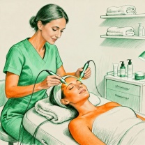 Микротоковая терапия для лица