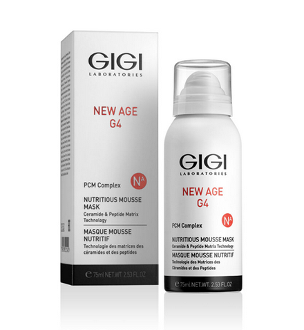 20224 Маска-мусс экспресс увлажнение GIGI New Age G4 Nutritious Mousse Mask, 75 мл